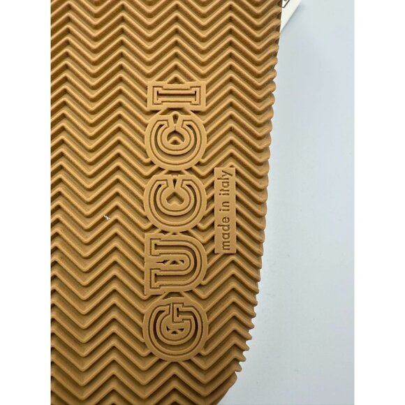 Gucci Unisex Rubber GG Logo Interlock Slide Monogram Sandals 655461 EU38 - Picture 6 of 10